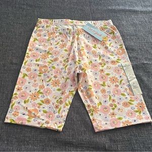 Cat and Jack floral shorts, size L 10/12